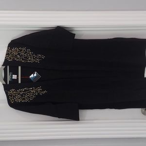 Embellished Long Cardigan